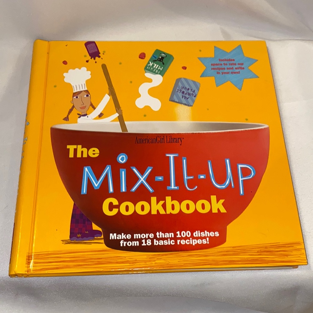 2/$15 Cookbook/Hardback American Girl The Mix-It-Up Cookbook